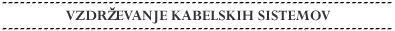 vzdrzevanje